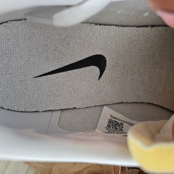 Nike White Leather Blazer Low '77 Vintage Men's Shoes Sneakers Size 7.5 - Picture 8 of 10